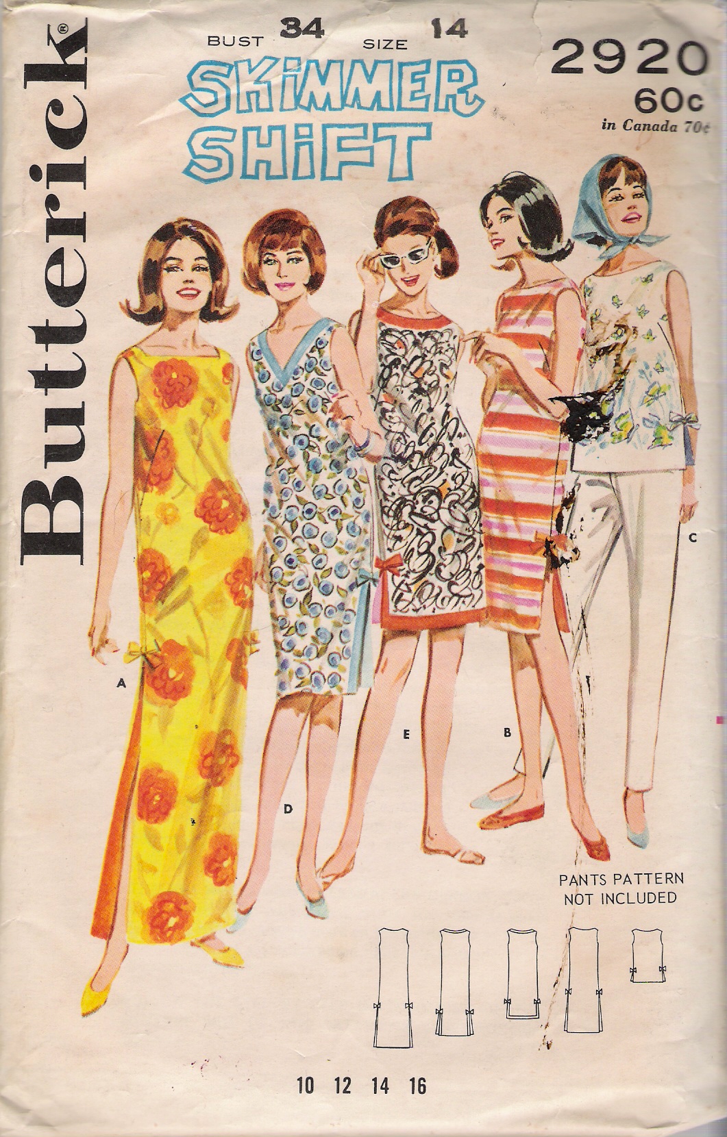 Butterick 2920 Vintage Sewing Patterns Fandom   Latest