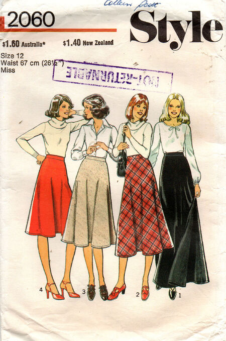 Style 2060 Vintage Sewing Patterns Fandom
