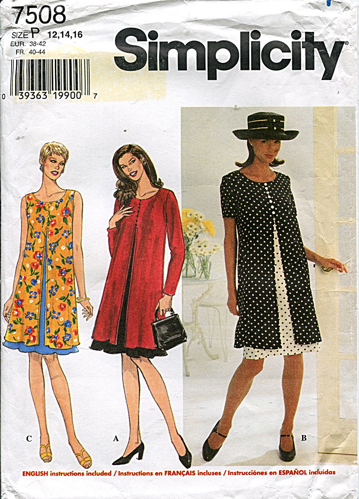 Simplicity 7508 C | Vintage Sewing Patterns | Fandom