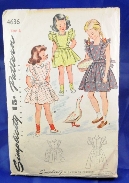 Simplicity 4636 B | Vintage Sewing Patterns | Fandom