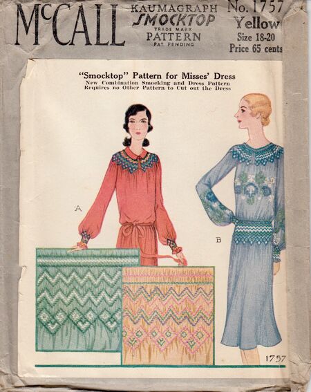 McCall 1757 | Vintage Sewing Patterns | Fandom