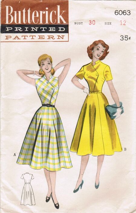 Butterick 6063 A image