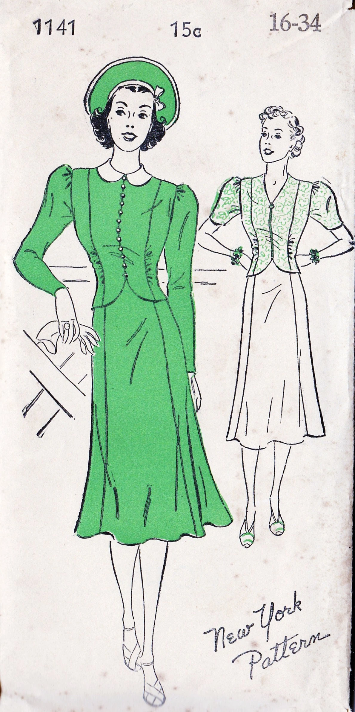 New York 1141 A Vintage Sewing Patterns Fandom