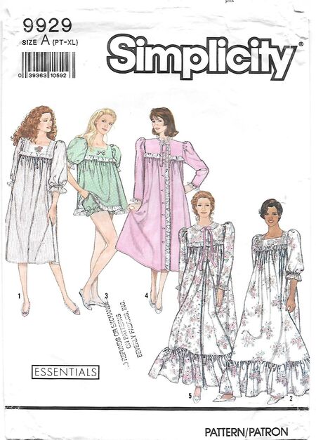 Simplicity 9929