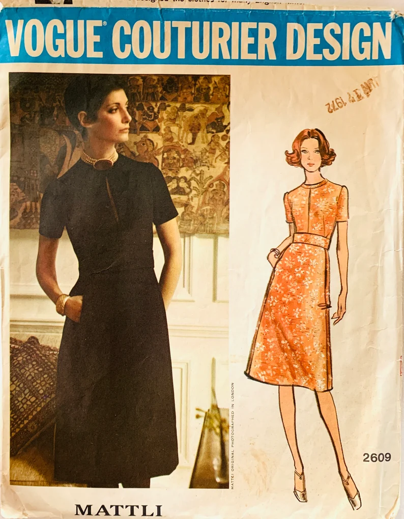 Vogue 2609 | Vintage Sewing Patterns | Fandom