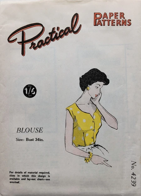 Practical 4239 | Vintage Sewing Patterns | Fandom