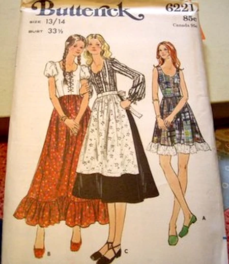 Butterick pattern 6221.1960's?