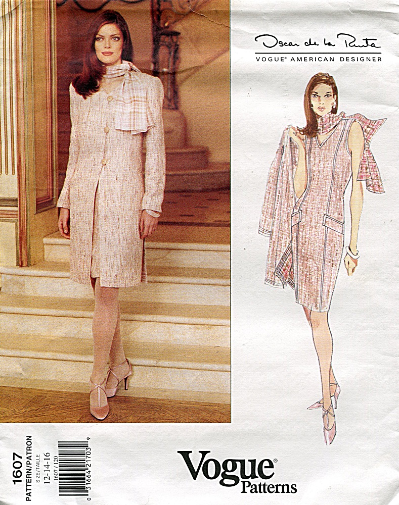 Vogue 1607 D | Vintage Sewing Patterns | Fandom