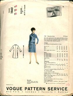 Vogue 1562 | Vintage Sewing Patterns | Fandom