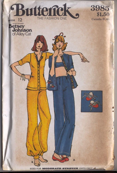 Butterick 3985 a 70's