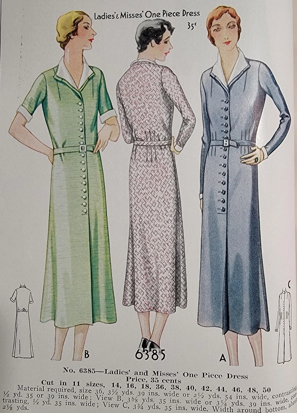 McCall 6385 | Vintage Sewing Patterns | Fandom