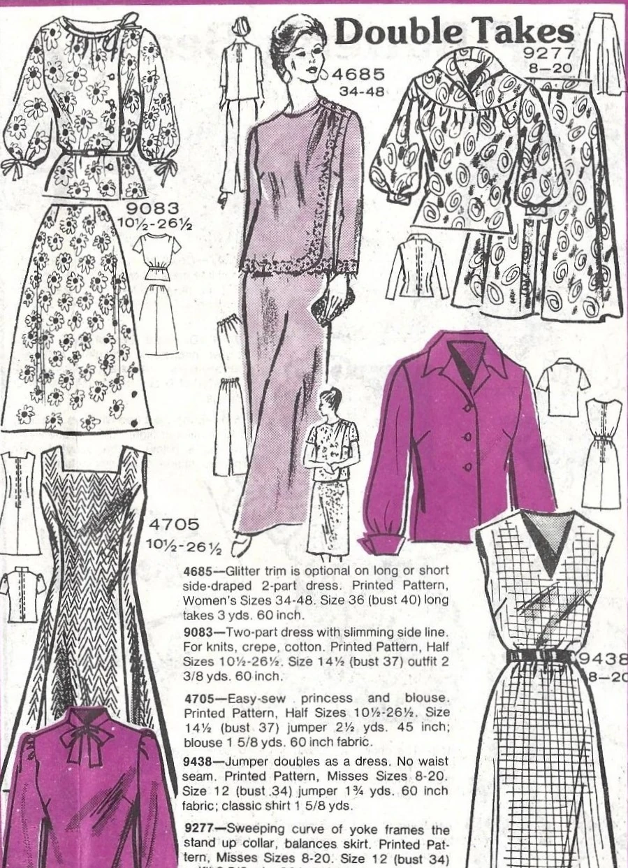 Mail Order 9277 B Vintage Sewing Patterns Fandom