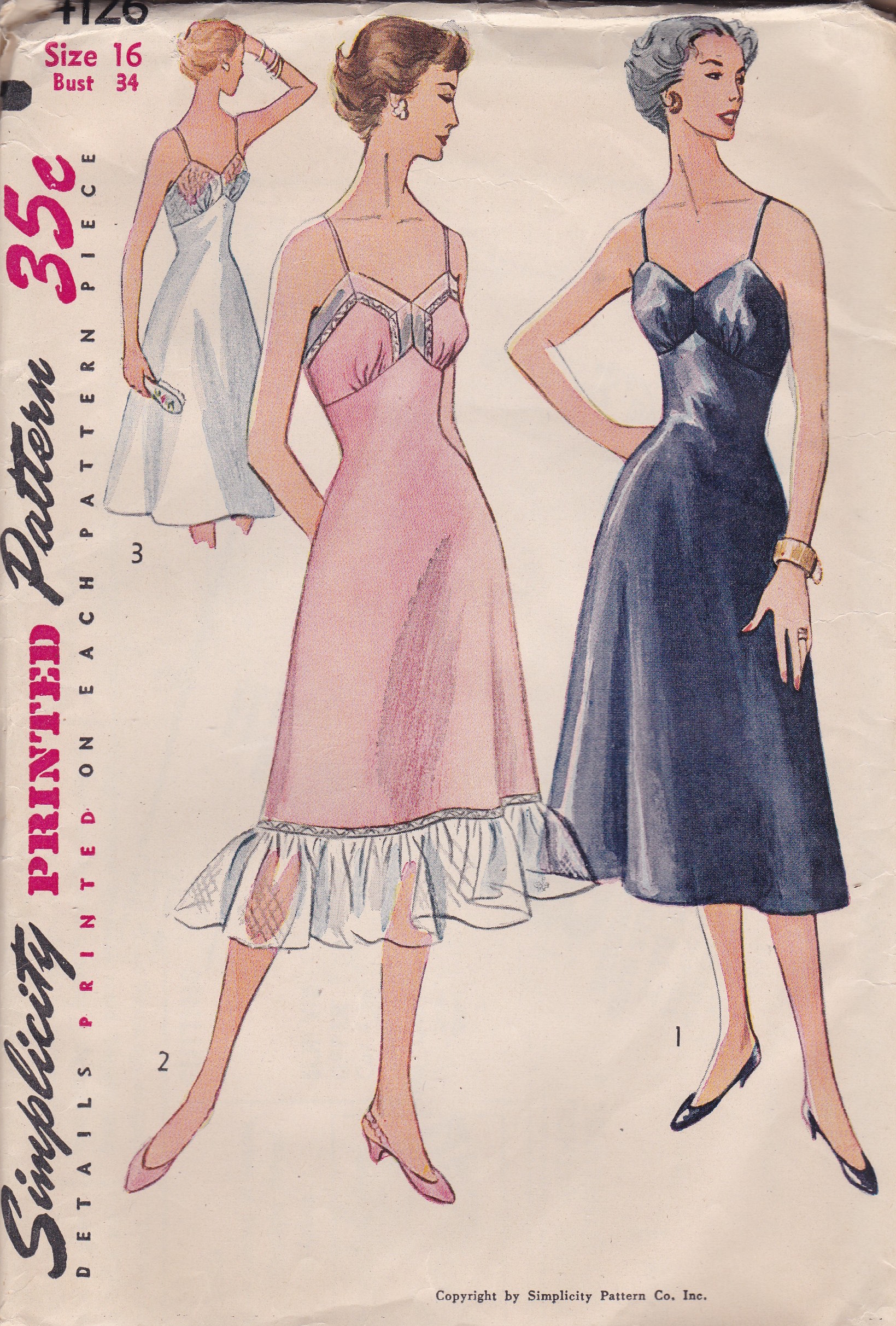 Simplicity S612, Vintage Sewing Patterns