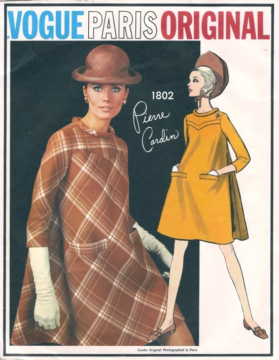 【洋書・希少】ヴィンテージ VOGUE 女性情報誌 RESPONSE Vogue 1802 | Vintage Sewing Patterns | Fandom