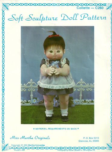 Miss martha originals soft sculpture dolls on sale