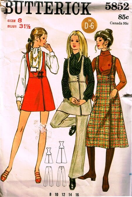 Top 10 Retro Butterick Sewing Patterns 
