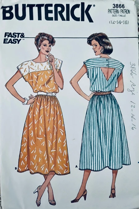 Butterick 3866