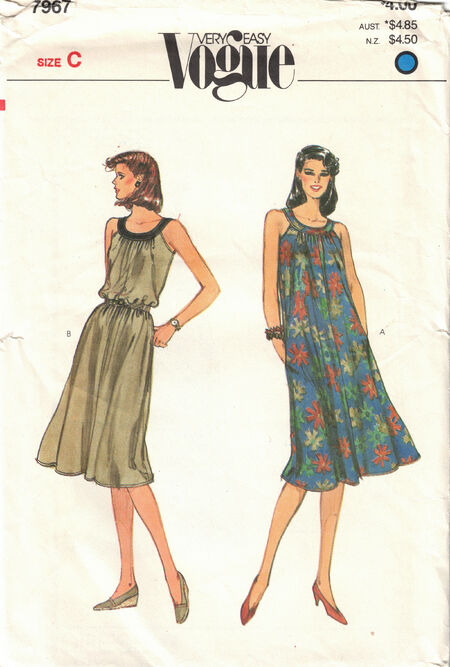 Vogue 7967 B | Vintage Sewing Patterns | Fandom
