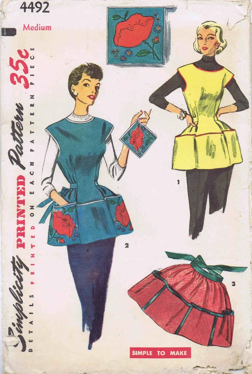 Simplicity 4492 Vintage Sewing Patterns Fandom