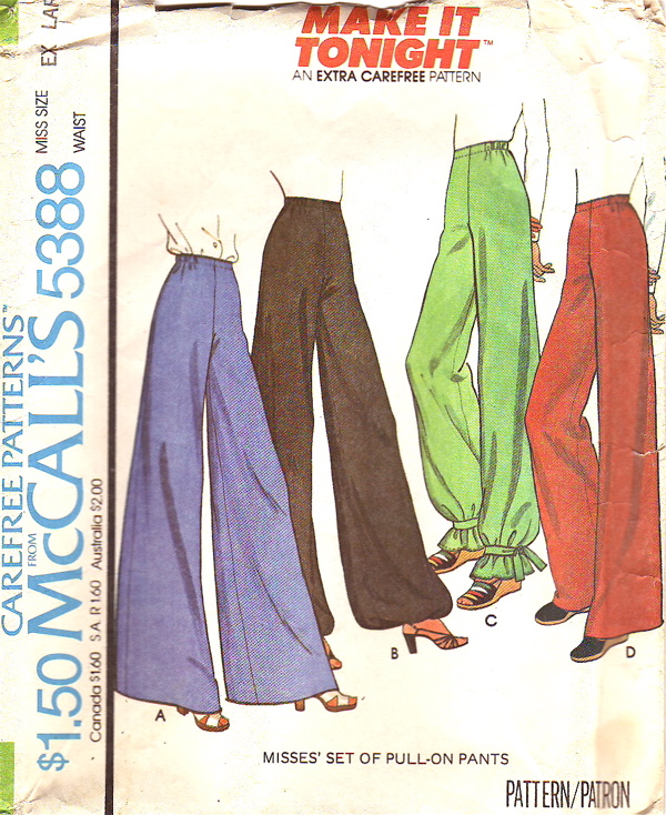 McCall's 5388 | Vintage Sewing Patterns | Fandom
