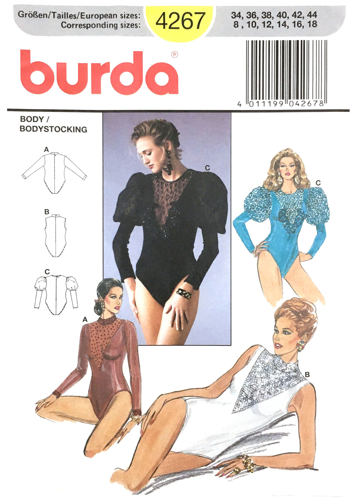 Burda 4267 | Vintage Sewing Patterns | Fandom