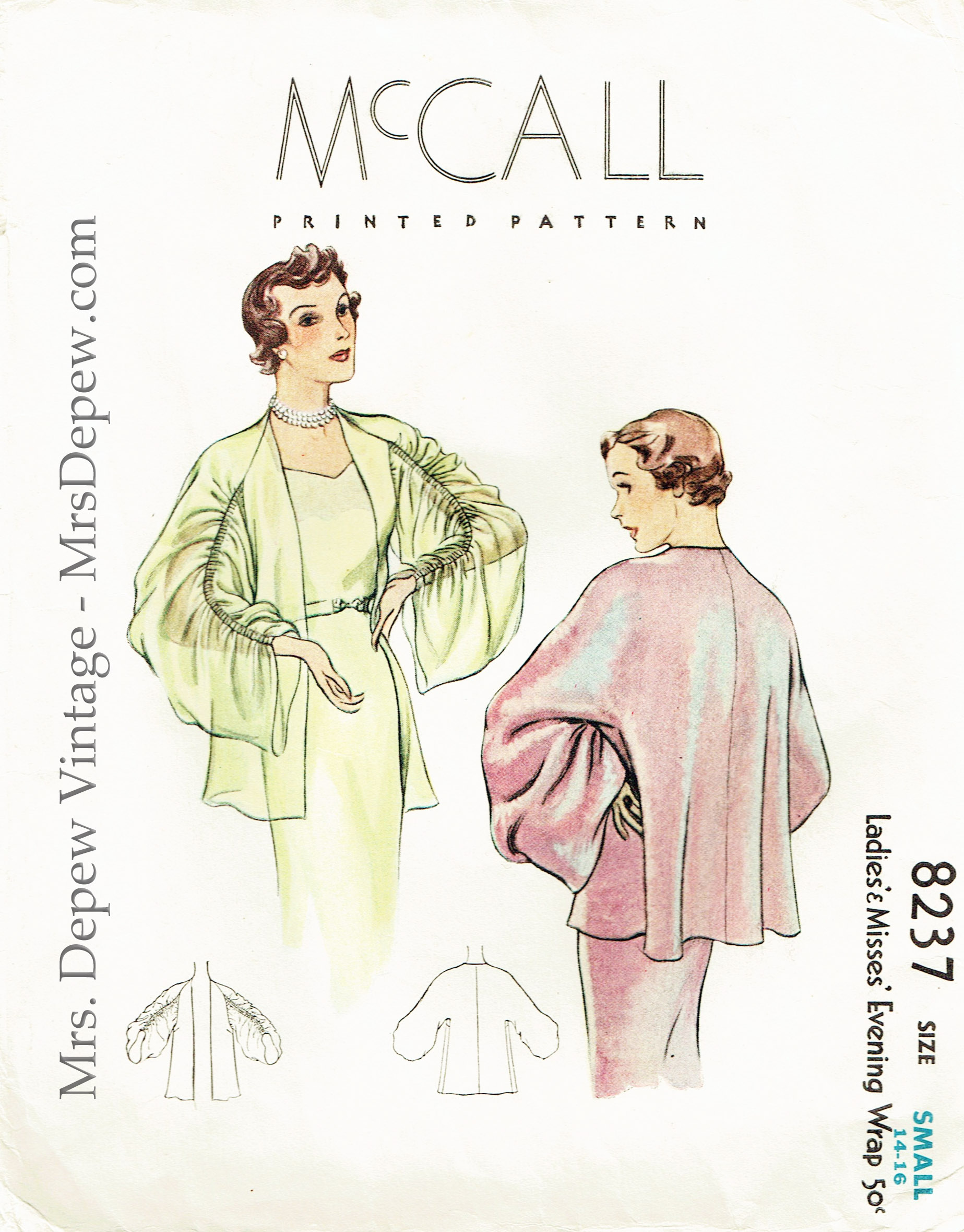 Sewing Patterns - Mrs. Depew Vintage