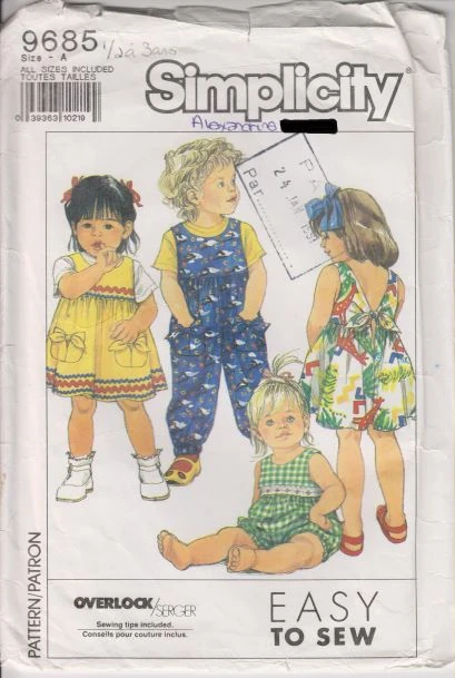 Simplicity 9685 A | Vintage Sewing Patterns | Fandom