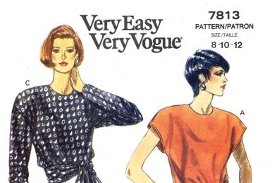 Vogue 8487 B, Vintage Sewing Patterns