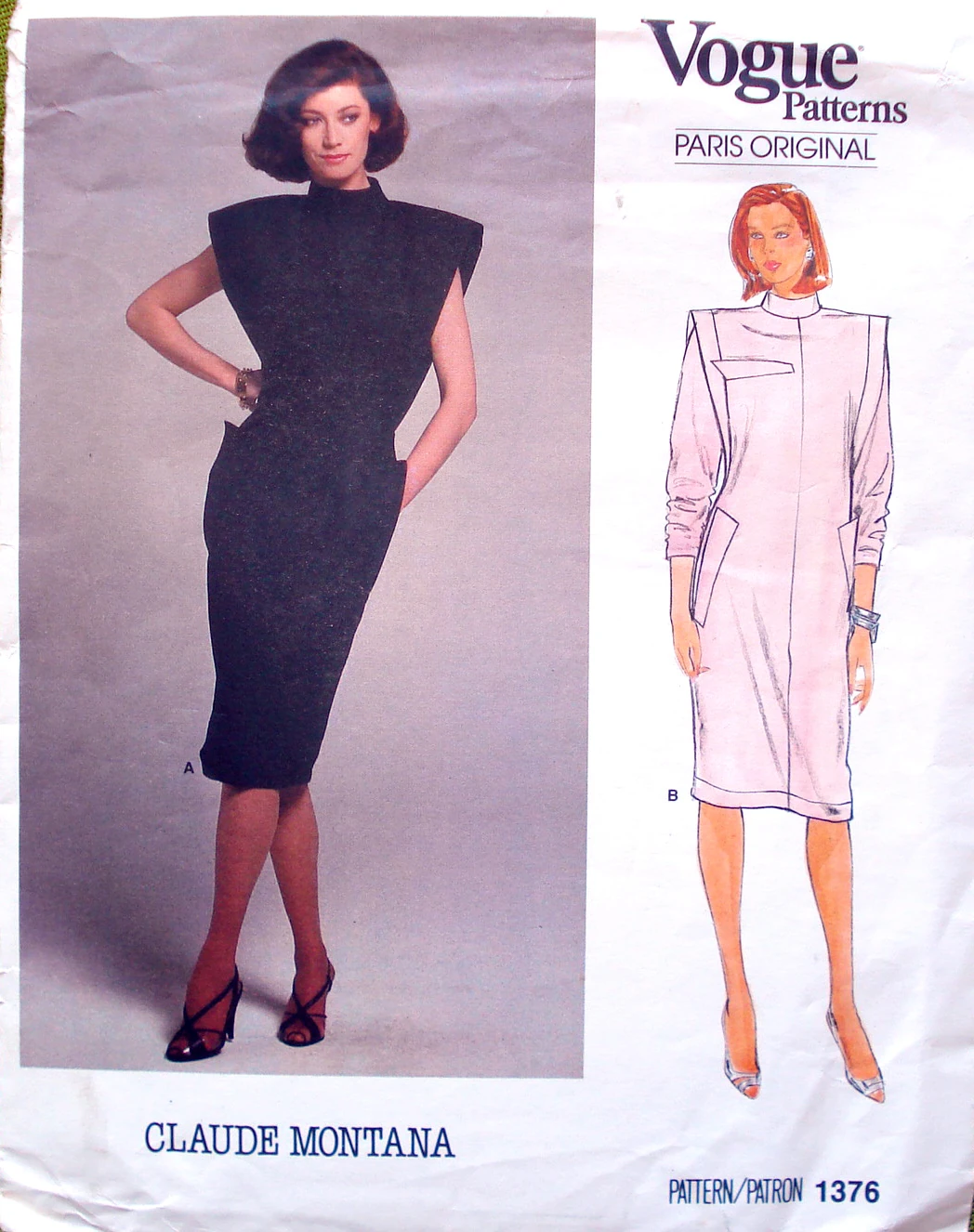 Vogue 1376 A Vintage Sewing Patterns Fandom