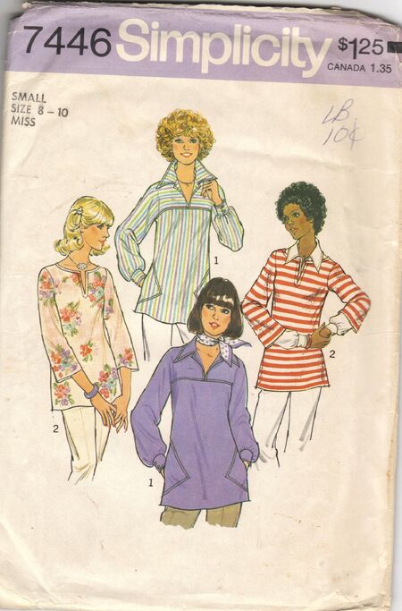 Misses' Pullover Tops ©1976