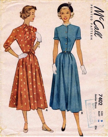 McCall 7402 | Vintage Sewing Patterns | Fandom