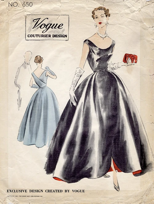 Vogue 650 | Vintage Sewing Patterns | Fandom Vogue 650 | Vintage Sewing Patterns | Fandom