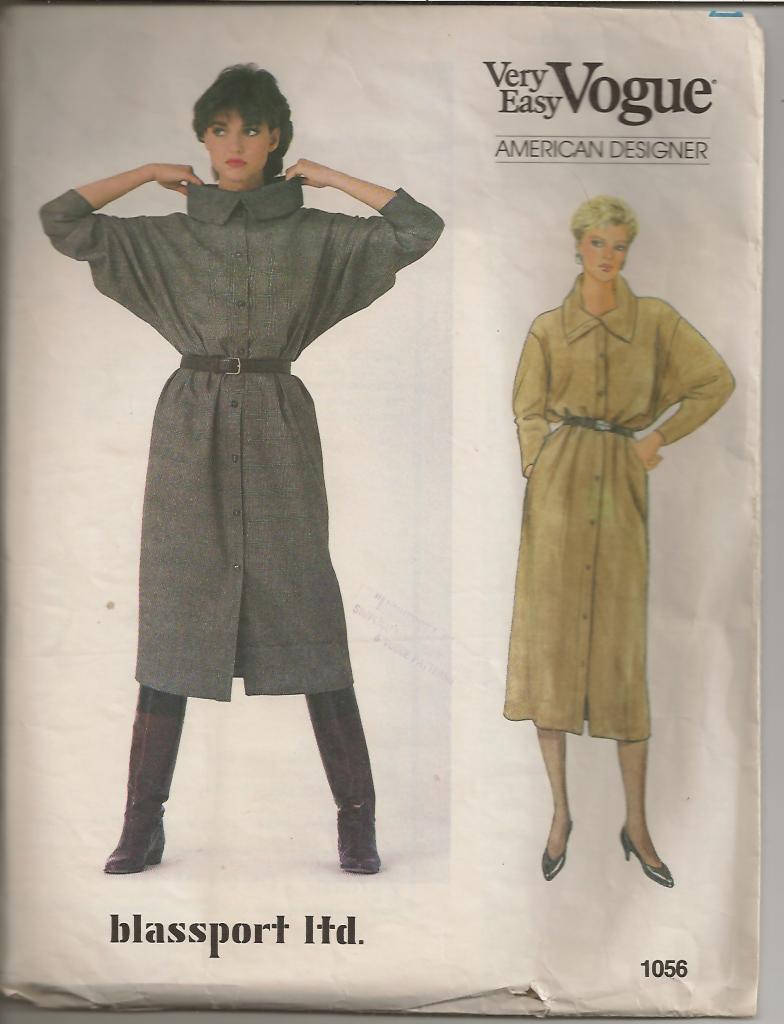 Vogue 1056 A | Vintage Sewing Patterns | Fandom