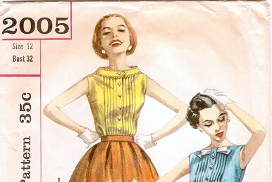 Simplicity Patterns” Women's clothing ad (1944) : r/vintageads