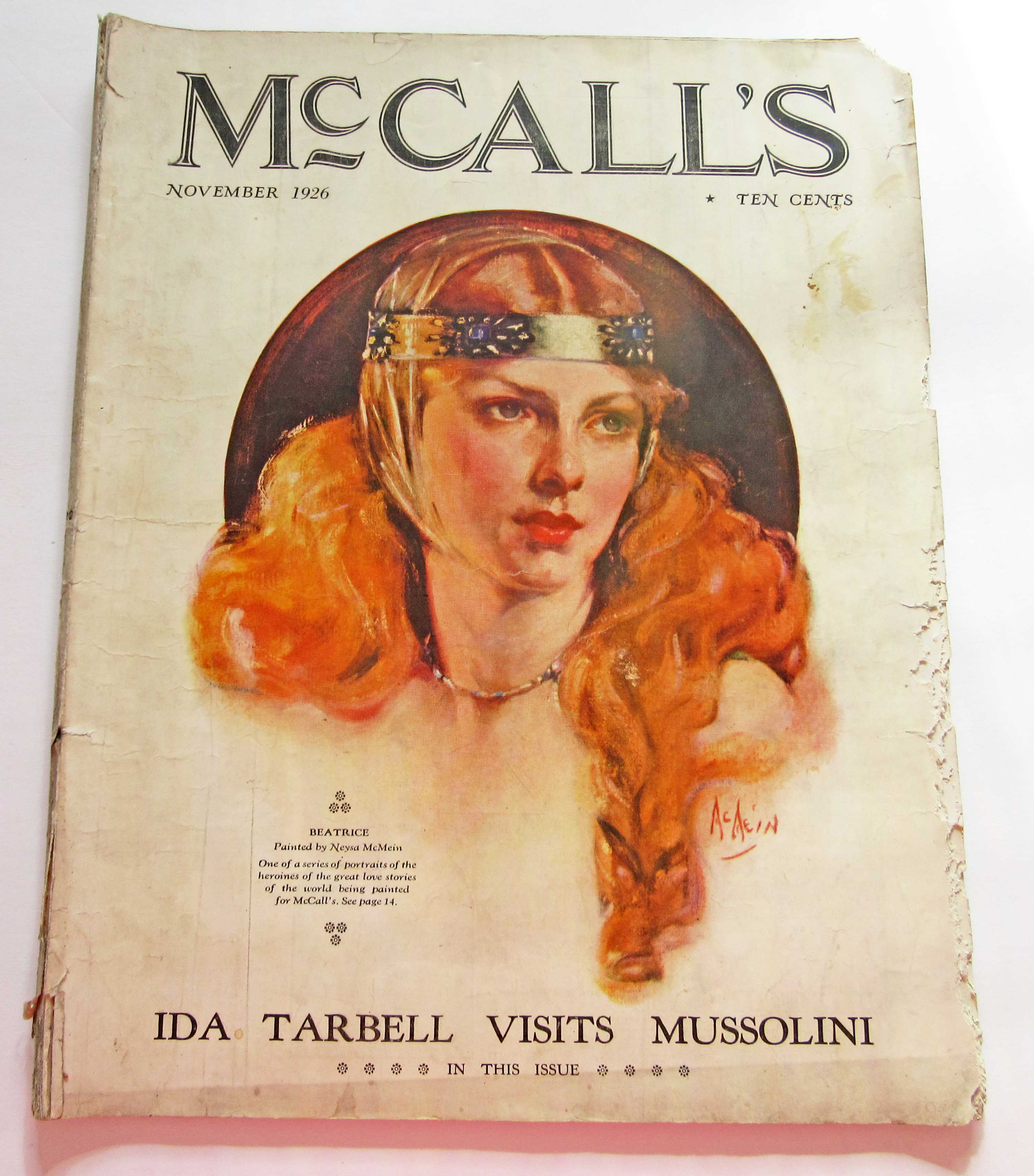 McCall s Magazine November 1926 Vintage Sewing Patterns Fandom