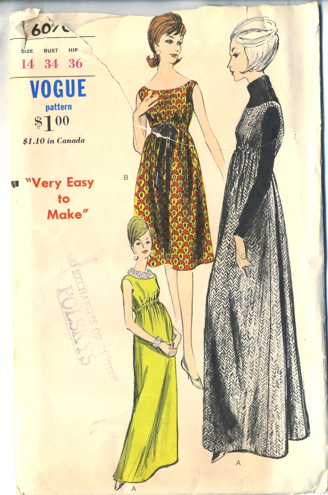 Simplicity 1985 One-piece Dress, Coat - estimated Vintage 1950's Size: 16  Bust 36 Used Sewing Pattern