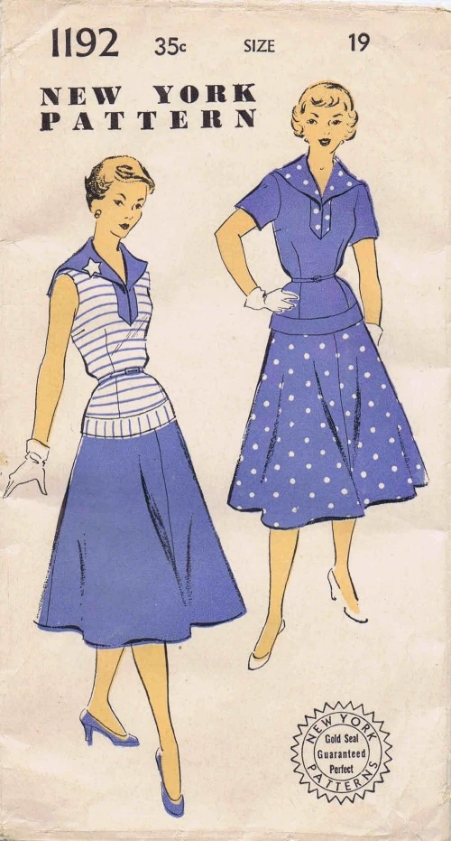 New York 1192 Vintage Sewing Patterns Fandom