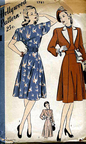 Hollywood 1781 | Vintage Sewing Patterns | Fandom