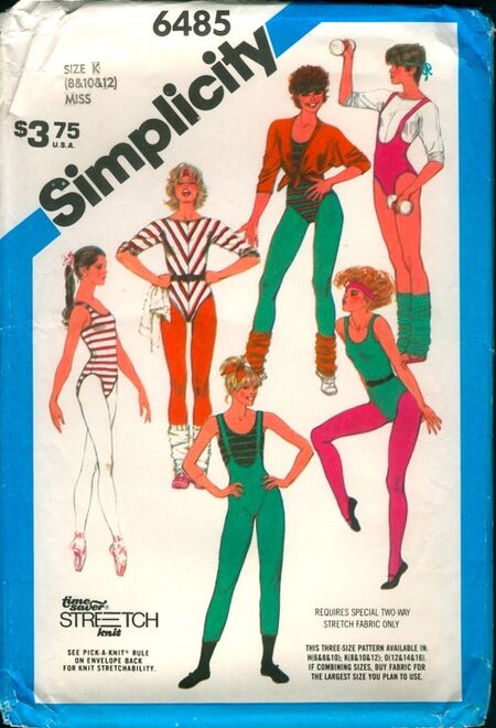 Vintage 80s Workout Leotard / 80s Suspenders Leotard / 1980s
