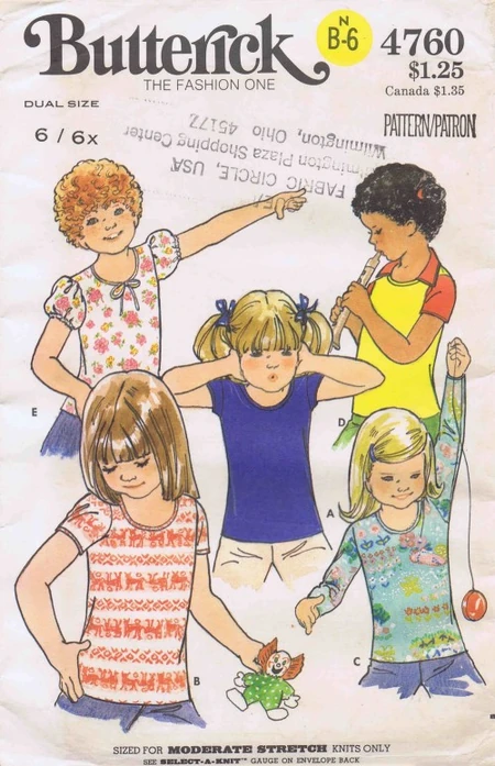Butterick 4760