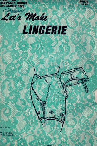 Let's Make Lingerie 180, Vintage Sewing Patterns