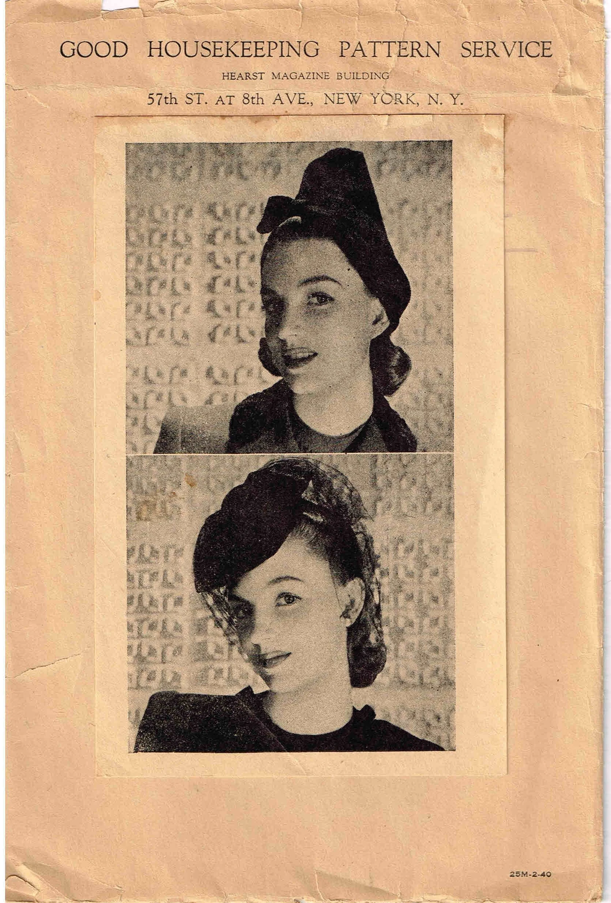 Good Housekeeping 25M-2-40 | Vintage Sewing Patterns | Fandom