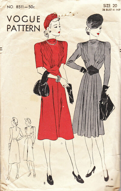 The 1930s / 1940s Movie Stars & Fashions of Hollywood Patterns - The Vintage  Inn