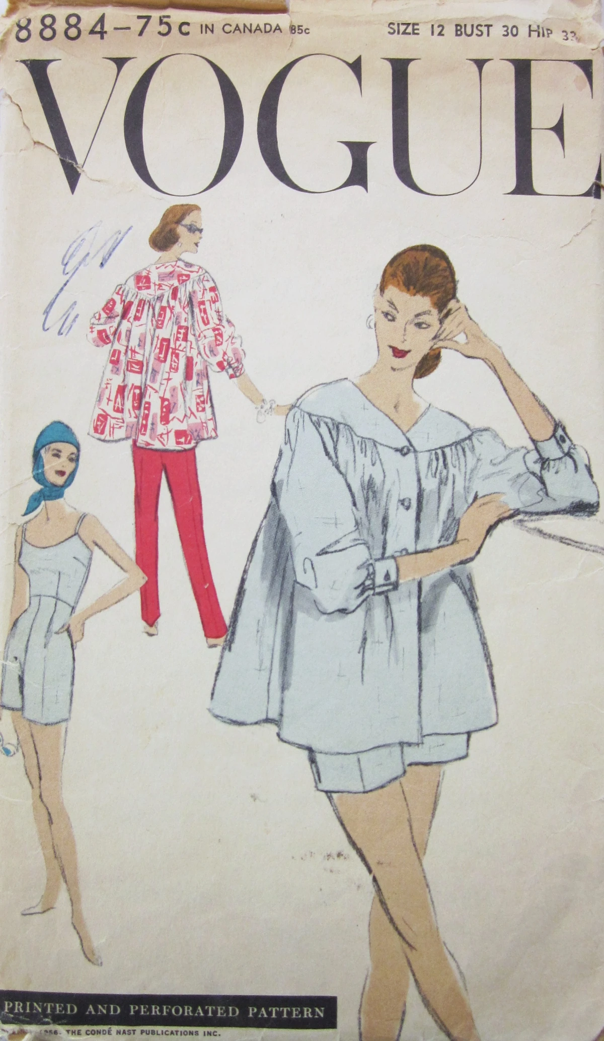 Vogue 8884 | Vintage Sewing Patterns | Fandom
