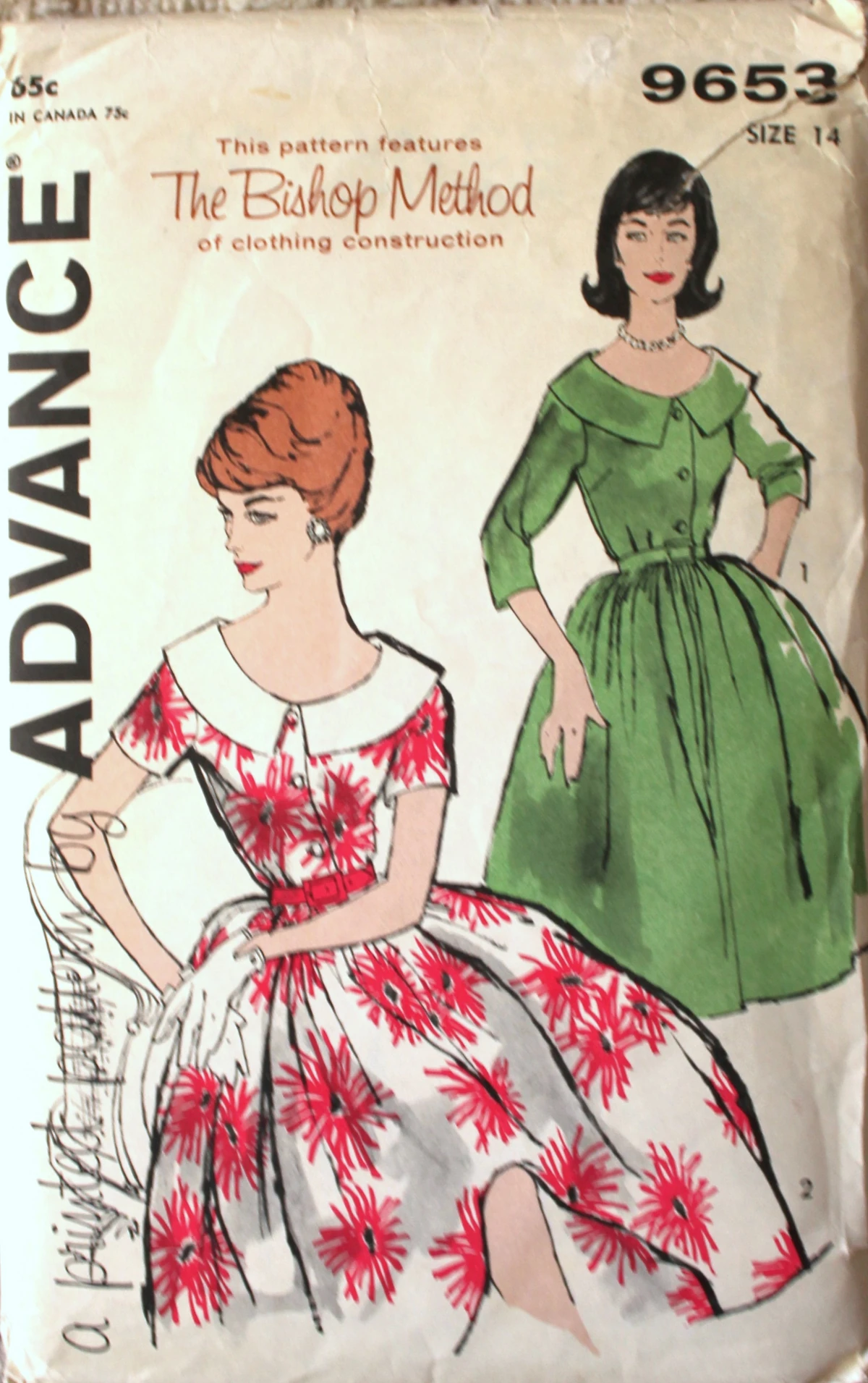 Advance 9653 | Vintage Sewing Patterns | Fandom