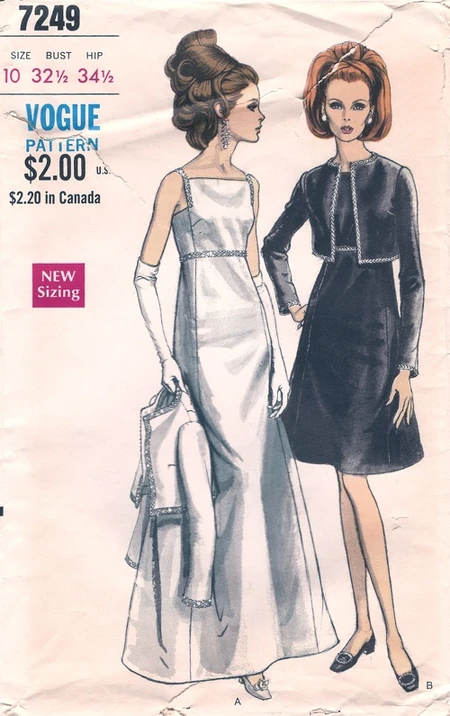 Vogue 7249 | Vintage Sewing Patterns | Fandom