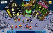 Rockhopper and Gary at the Town