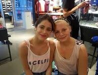 Tini and a fan in Berlin