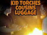 KID TORCHES COUSIN'S LUGGAGE OVER VACATION DISPUTE!!!