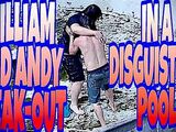 WILLIAM AND ANDY FREAK-OUT ON EACH OTHER IN DISGUSTING POOL!!!